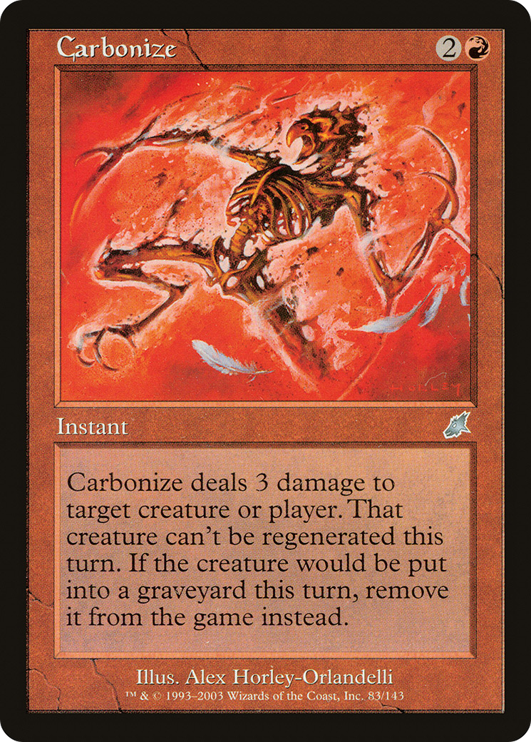 Carbonize (083) Foil - Scourge