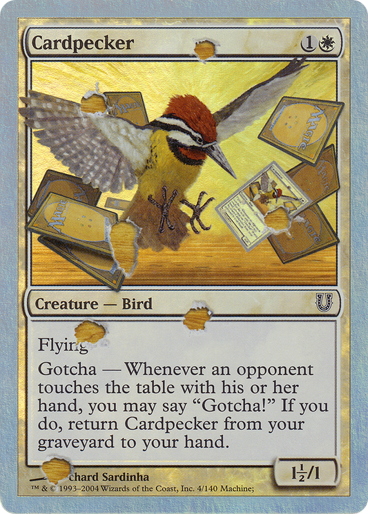 Cardpecker (004) Foil - Unhinged