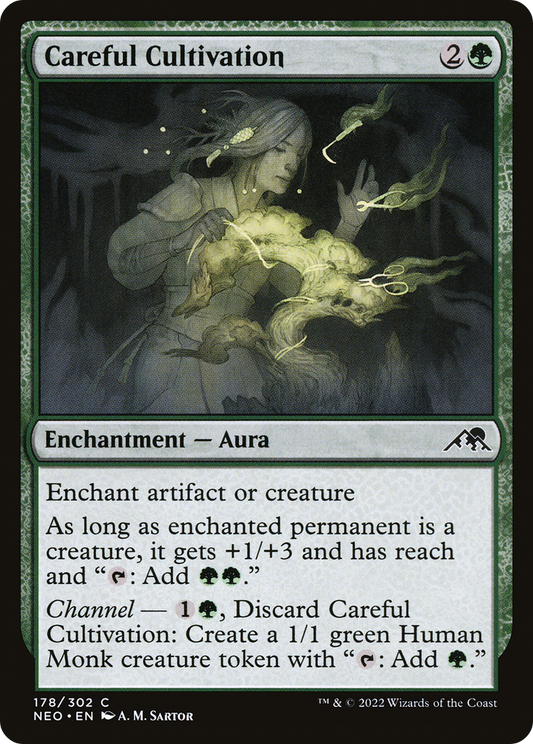 Careful Cultivation (178) - Kamigawa: Neon Dynasty Foil