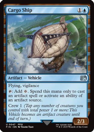 Cargo Ship (047) Foil - FINAL FANTASY
