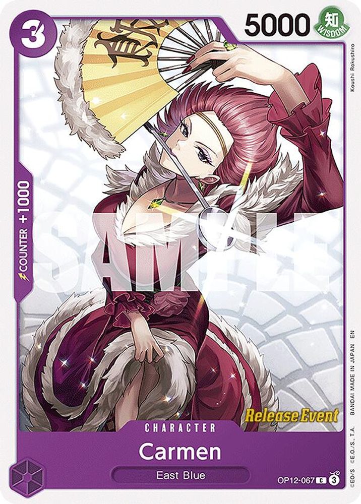 Carmen (OP12-067) Release Event Cards