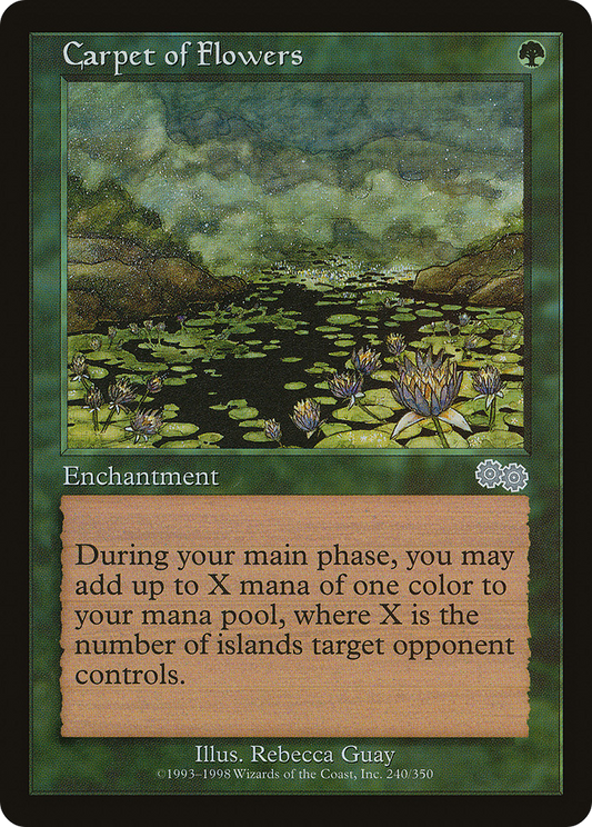 Carpet of Flowers (240) - Urza's Saga