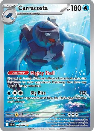 Carracosta (107) Holofoil - Black Bolt