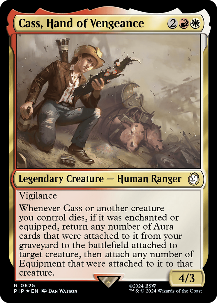 Cass, Hand of Vengeance (625) Surge Foil - Fallout
