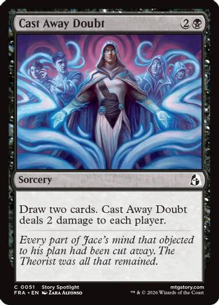 Cast Away Doubt (051) Foil - Reality Fracture