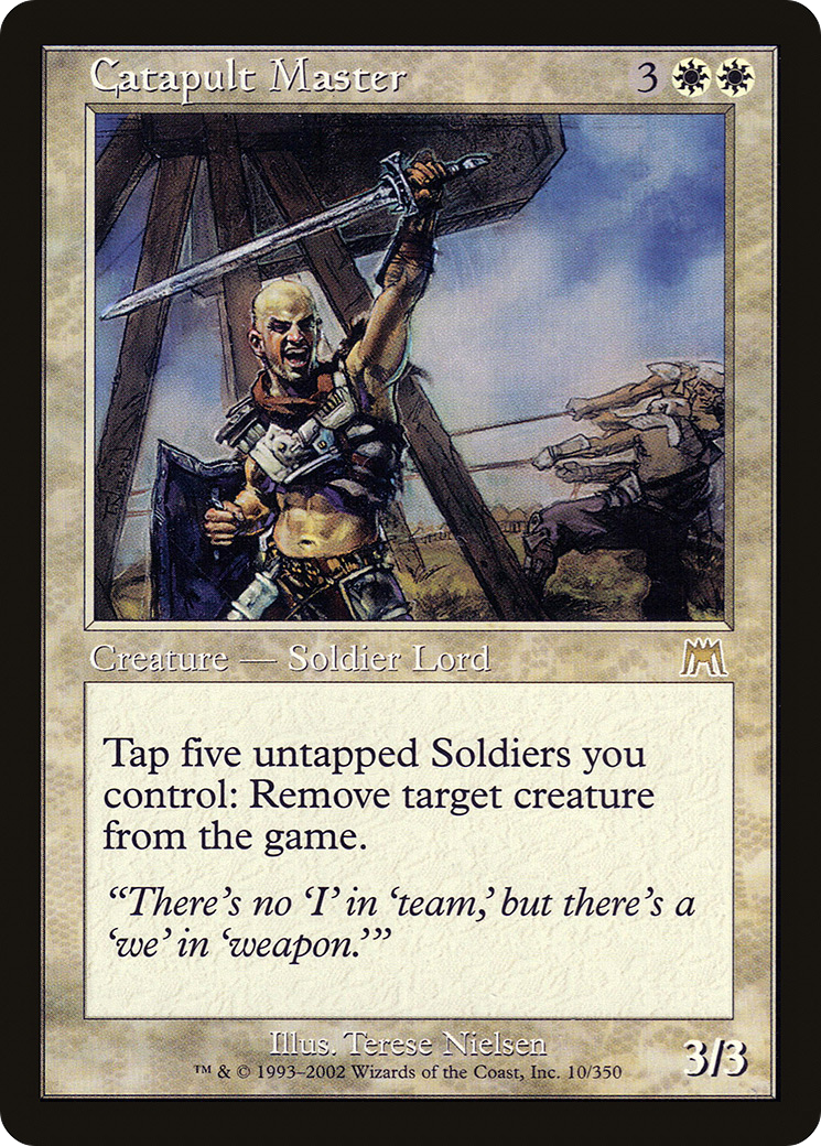 Catapult Master (010) Foil - Onslaught