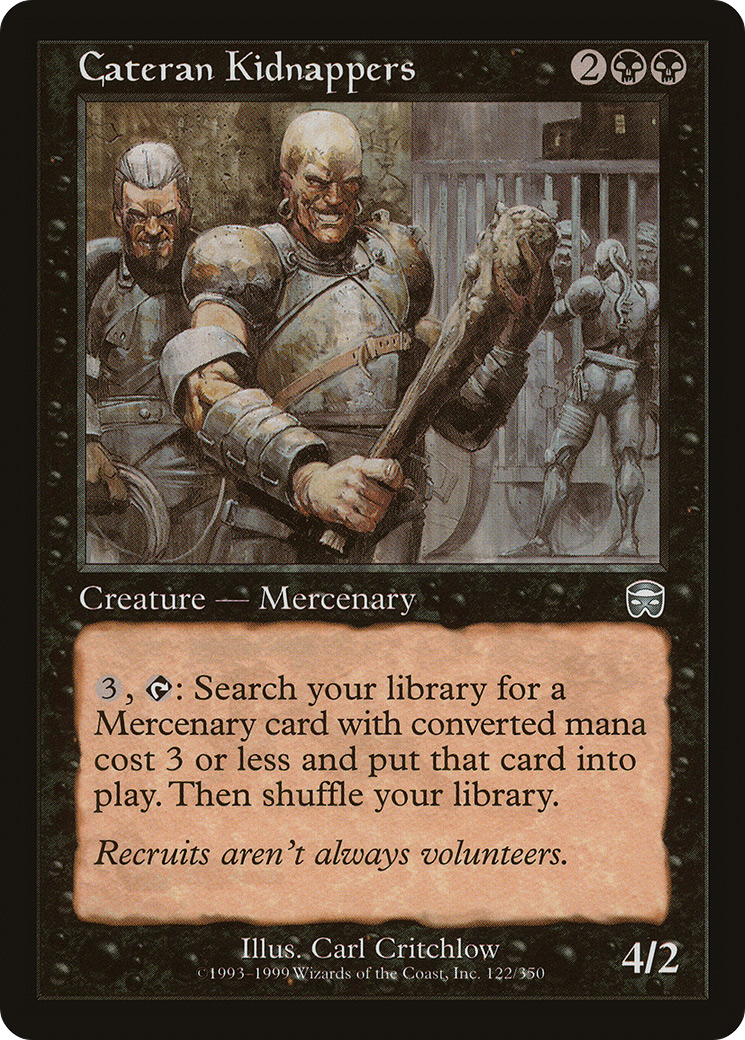 Cateran Kidnappers (122) Foil - Mercadian Masques