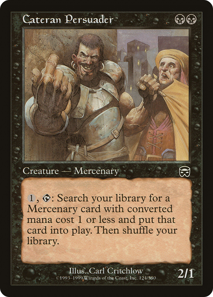 Cateran Persuader (124) Foil - Mercadian Masques