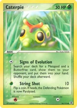 Caterpie (56) Reverse Holofoil - FireRed & LeafGreen