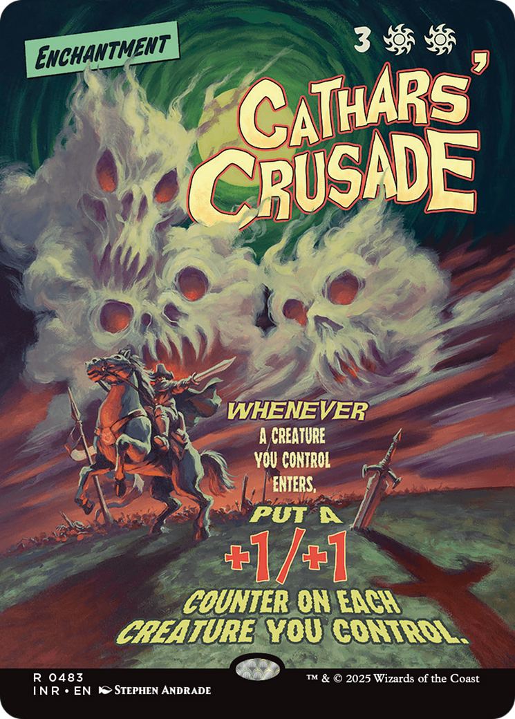Cathars' Crusade (Movie Poster) (483) - Innistrad Remastered