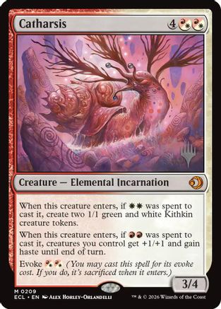 Catharsis (Promo Pack) (209) Foil - Lorwyn Eclipsed