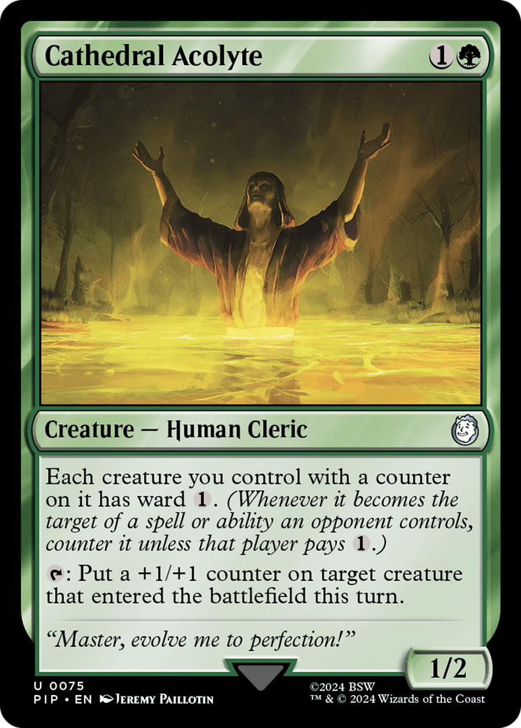 Cathedral Acolyte (075) Foil - Fallout