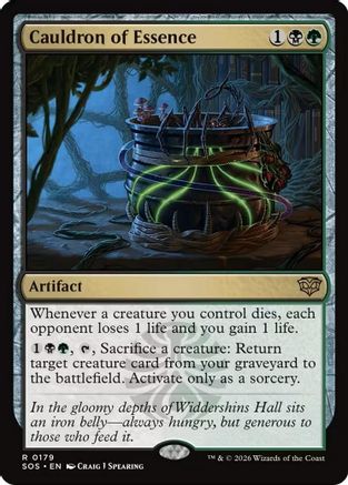 Cauldron of Essence (179) Foil - Secrets of Strixhaven