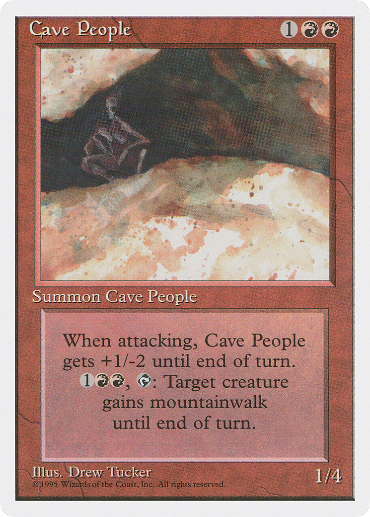 Cave People - Fourth Edition