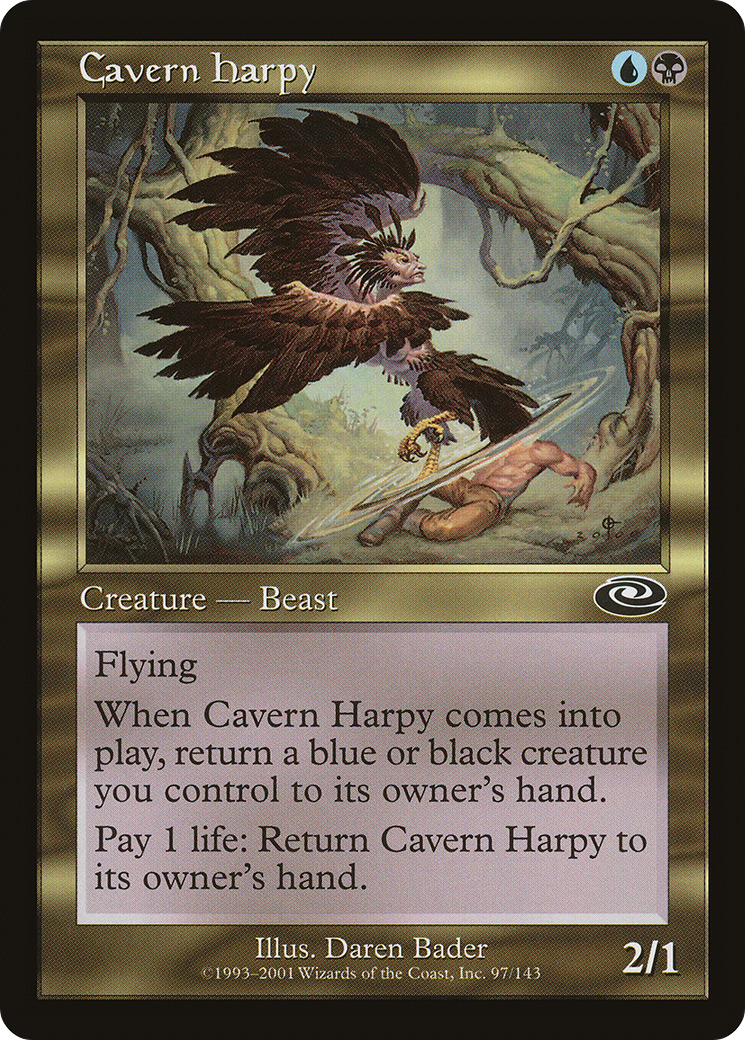 Cavern Harpy (097) Foil - Planeshift
