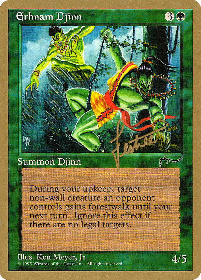 Erhnam Djinn (Bertrand Lestree) [Pro Tour Collector Set] | Silver Goblin