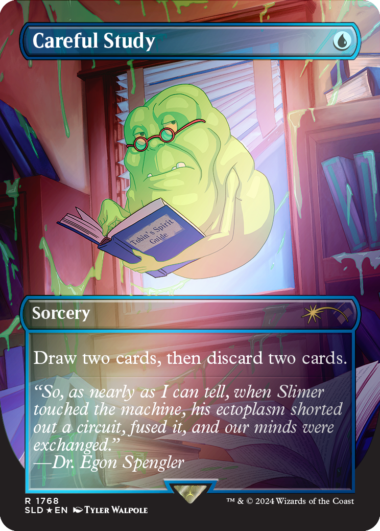 Careful Study (Rainbow Foil) [Secret Lair Drop Series] | Silver Goblin