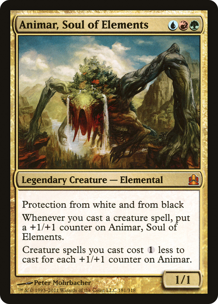 Animar, Soul of Elements [Commander 2011] | Silver Goblin