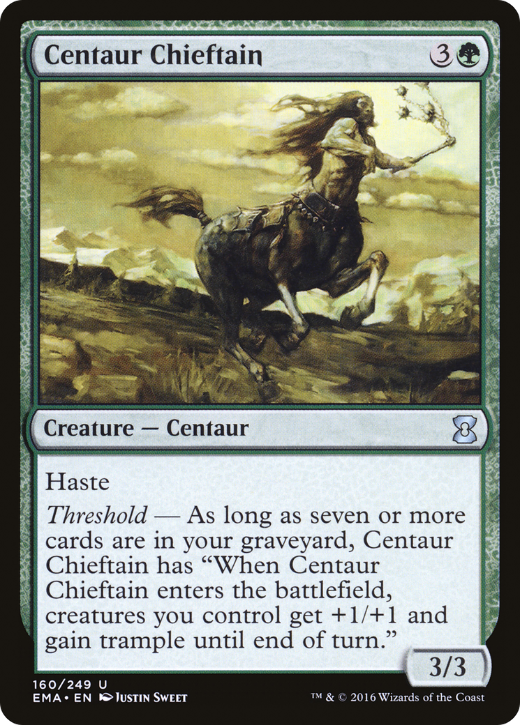 Centaur Chieftain (160) Foil - Eternal Masters