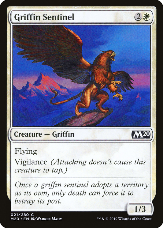 Griffin Sentinel (021) - Core Set 2020