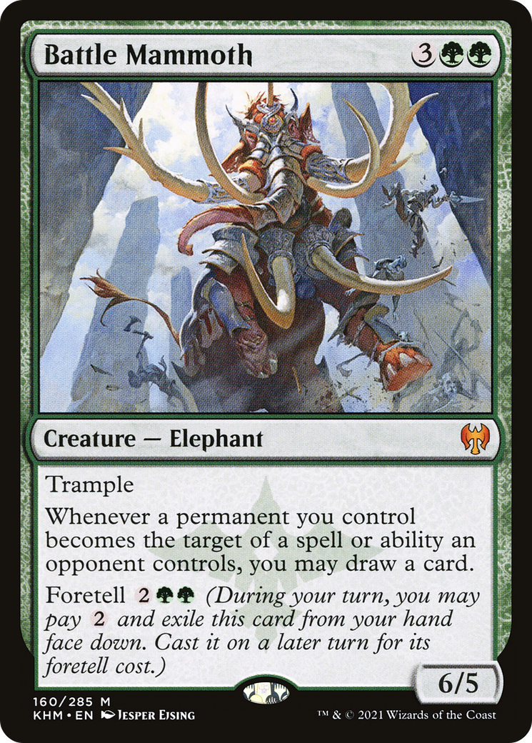 Battle Mammoth (160) - Kaldheim