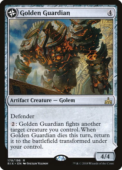 Golden Guardian (179) Foil - Rivals of Ixalan