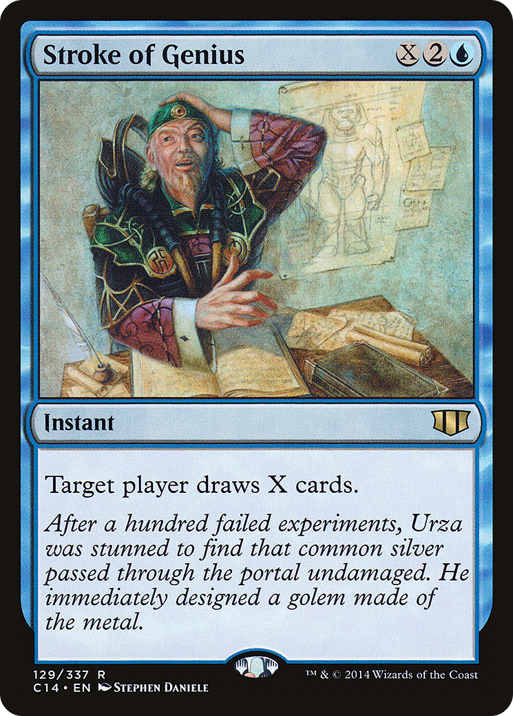 Stroke of Genius (129) - Commander 2014