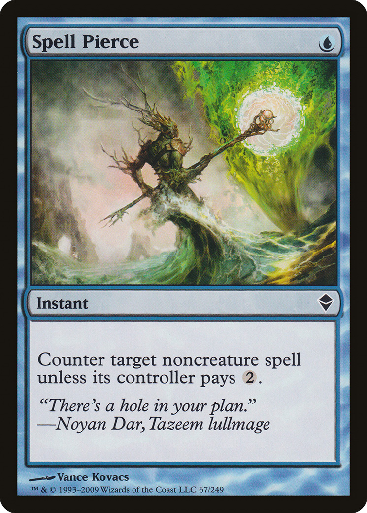 Spell Pierce (067) Foil - Zendikar