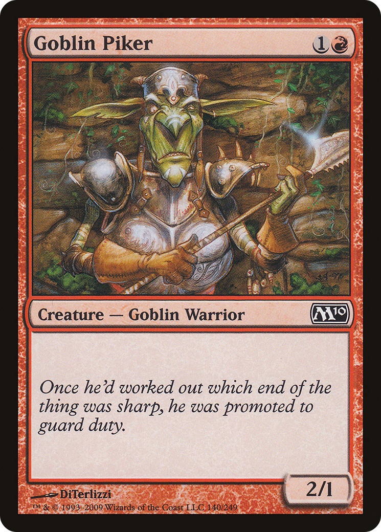Goblin Piker (140) - Magic 2010