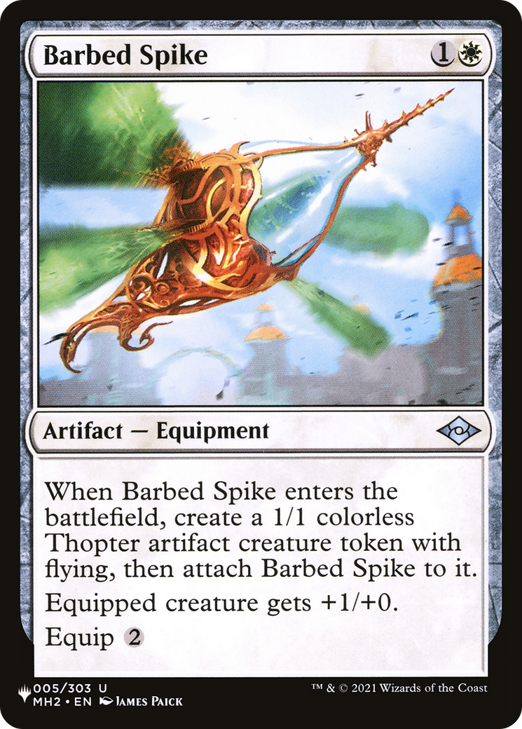 Barbed Spike (MH2-5) - The List