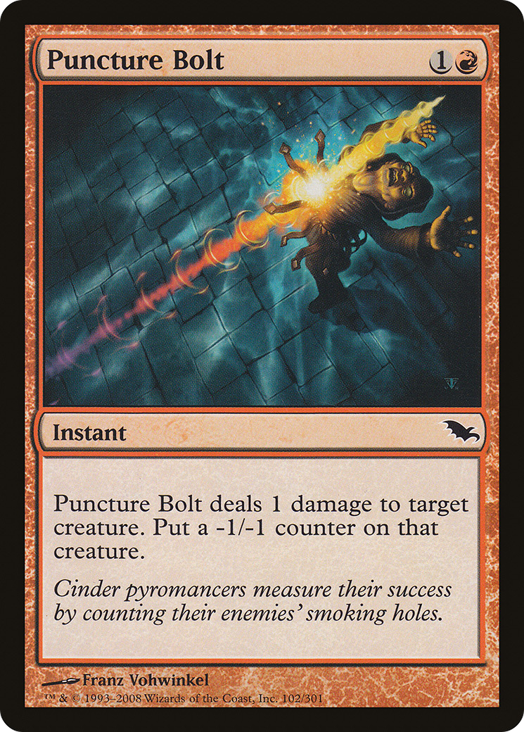 Puncture Bolt (102) Foil - Shadowmoor