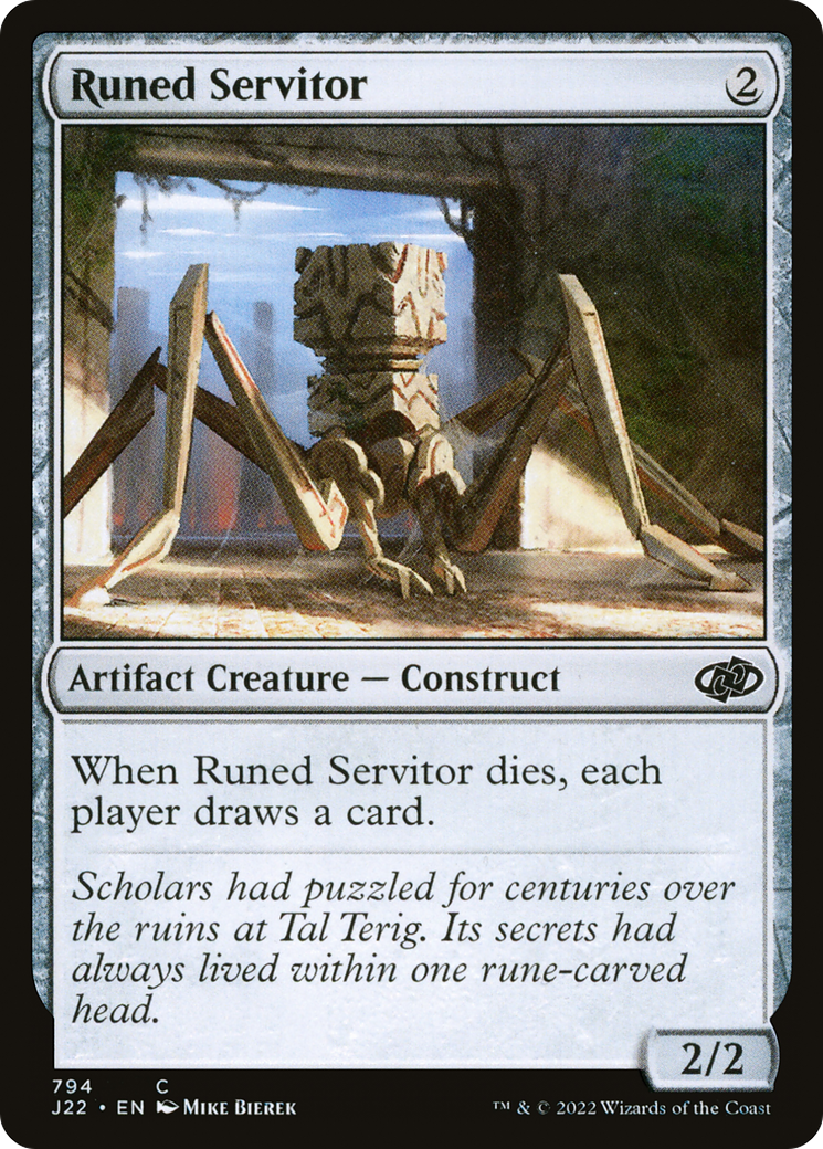 Runed Servitor (794) - Jumpstart 2022