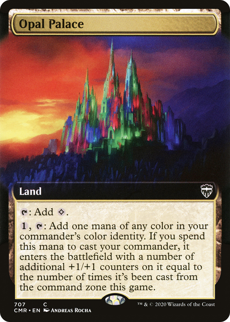 Opal Palace (Extended Art) (707) - Commander Legends