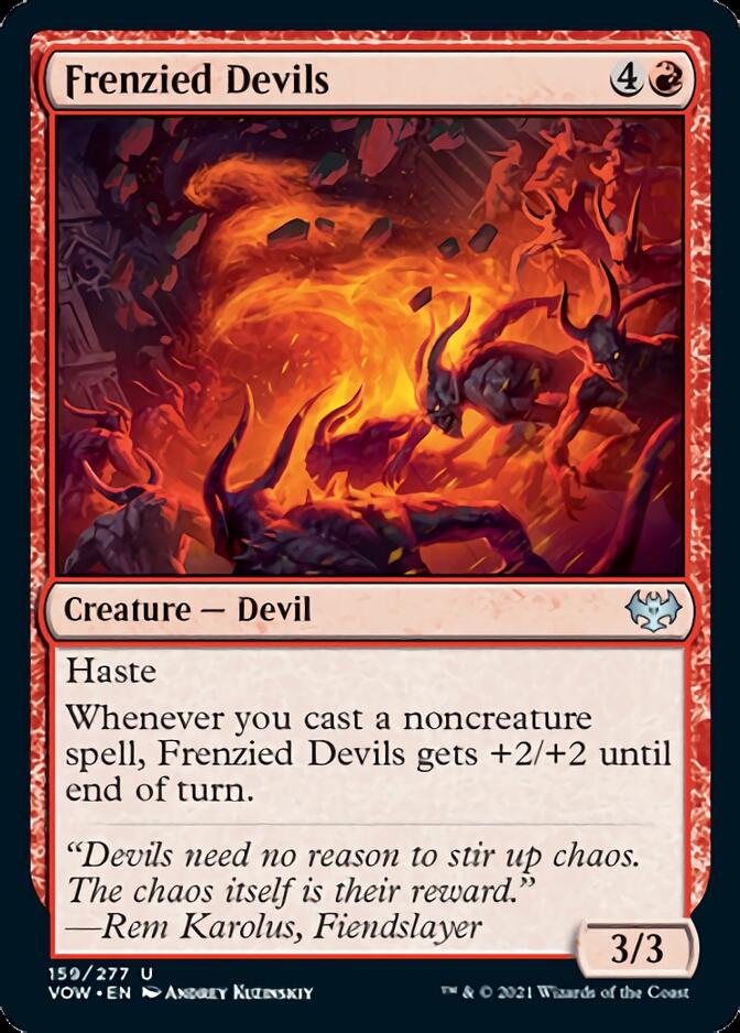 Frenzied Devils [Innistrad: Crimson Vow] | Silver Goblin