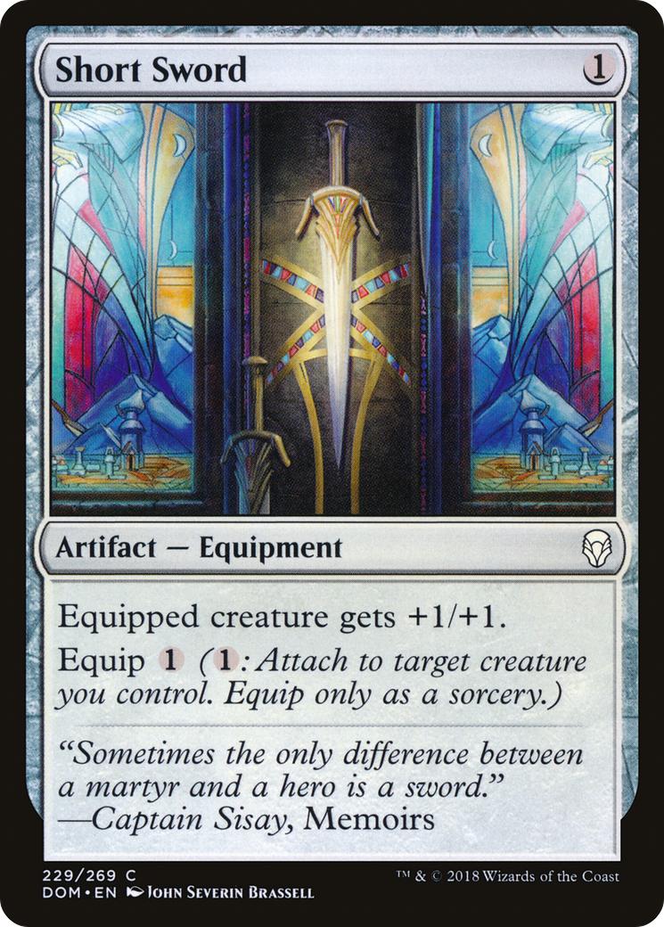 Short Sword [Dominaria] Foil