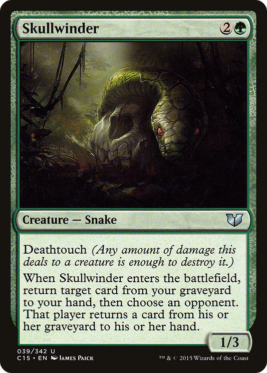 Skullwinder (039) - Commander 2015