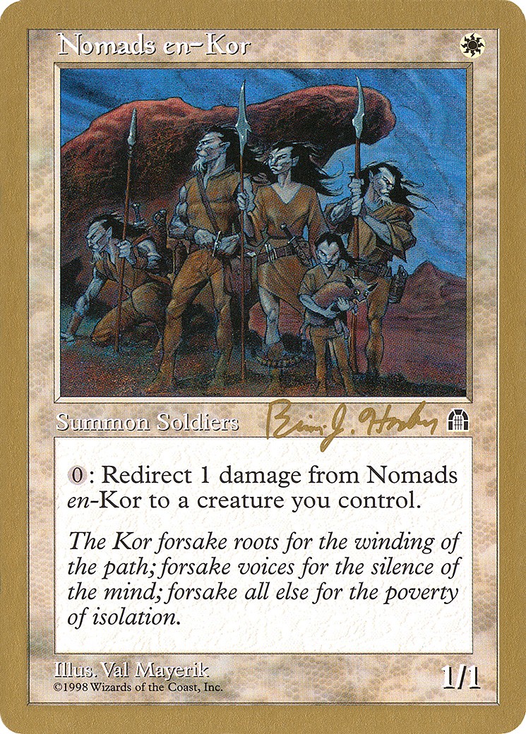 Nomads en-Kor - 1998 Brian Hacker (STH) (Retro) - World Championship Decks 1998