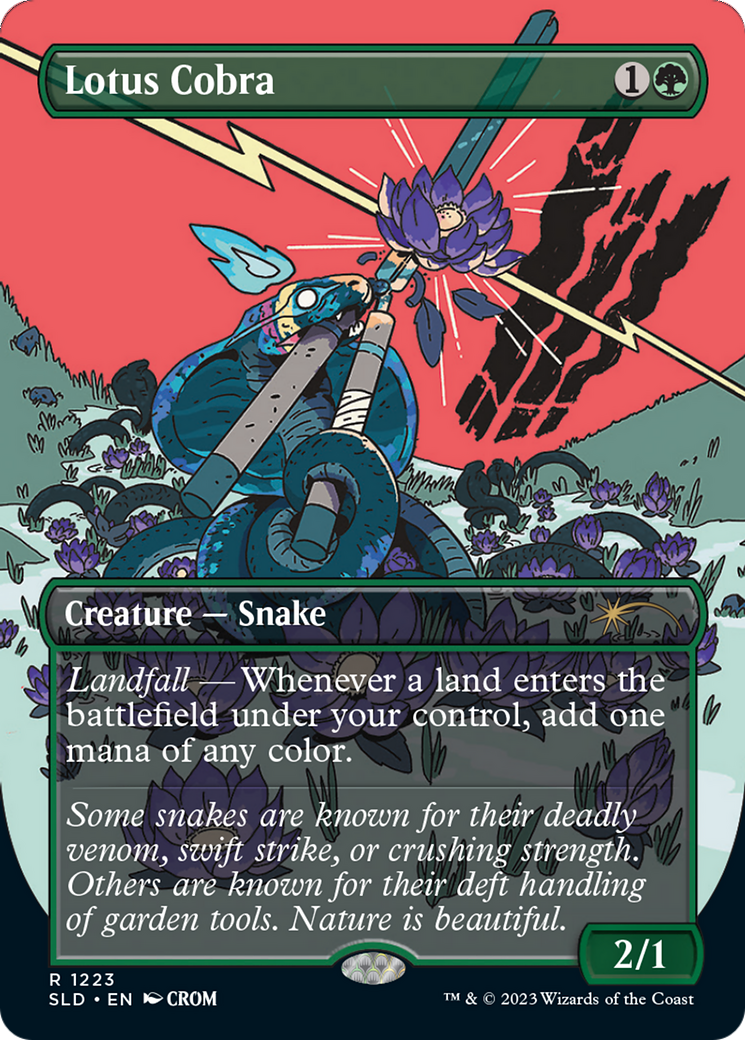 Lotus Cobra (1223) - Secret Lair Drop