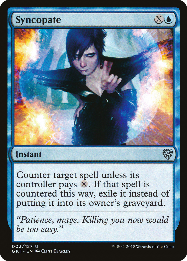 Syncopate (003) - GRN Guild Kit