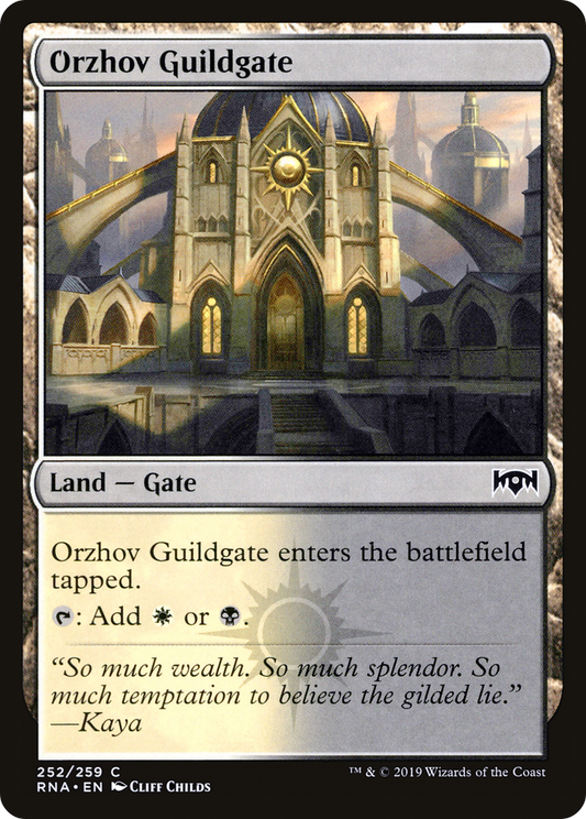 Orzhov Guildgate (252) - Ravnica Allegiance