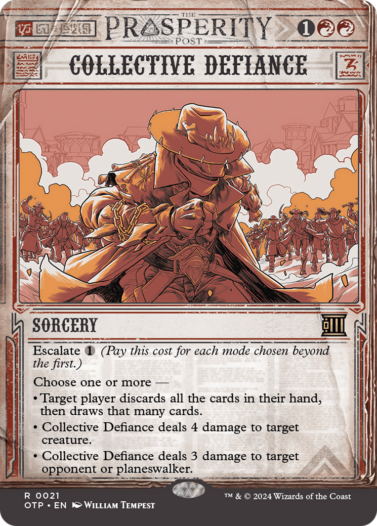 Collective Defiance (Showcase) (021) - Breaking News