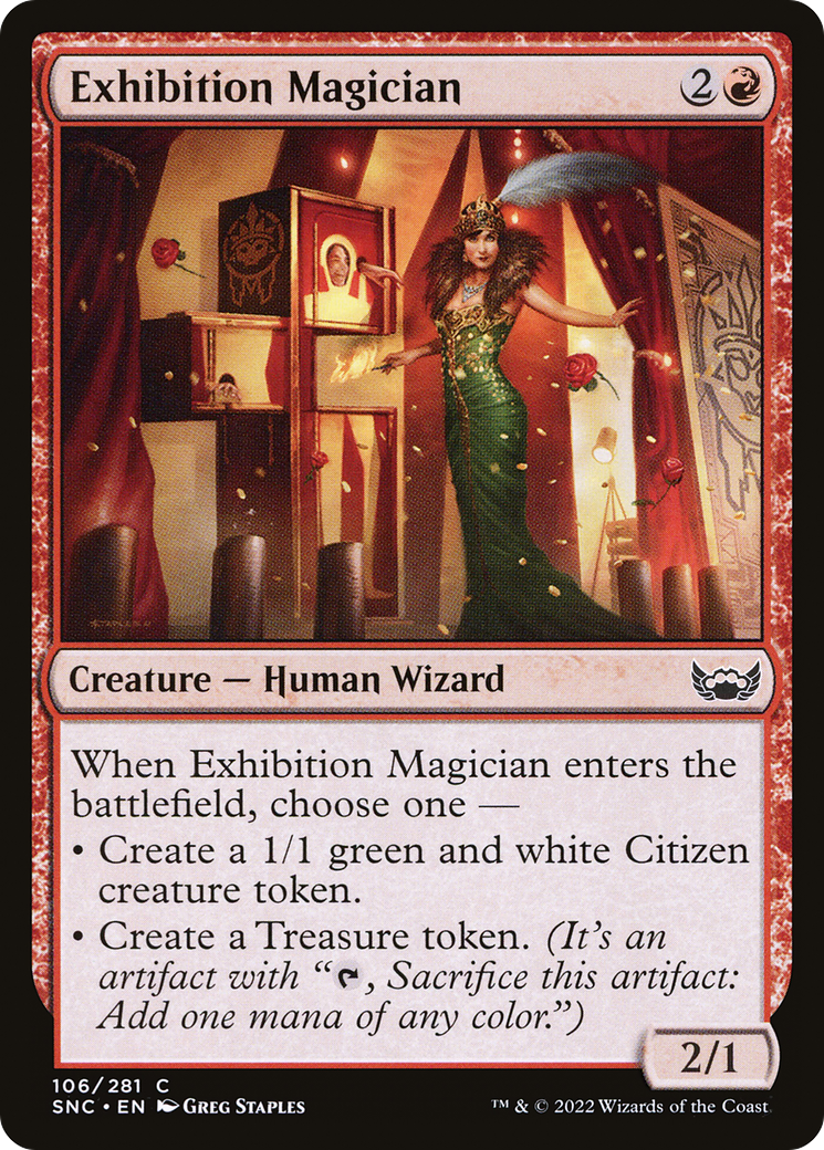 Exhibition Magician (106) - Streets of New Capenna