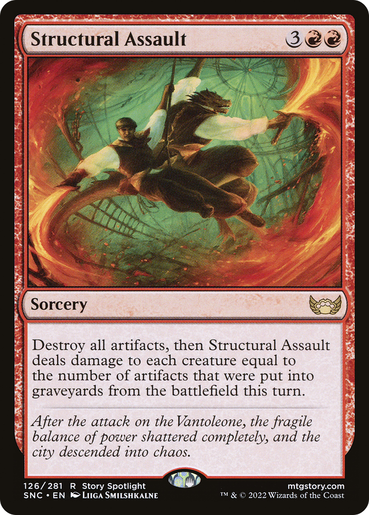 Structural Assault (126) Foil - Streets of New Capenna