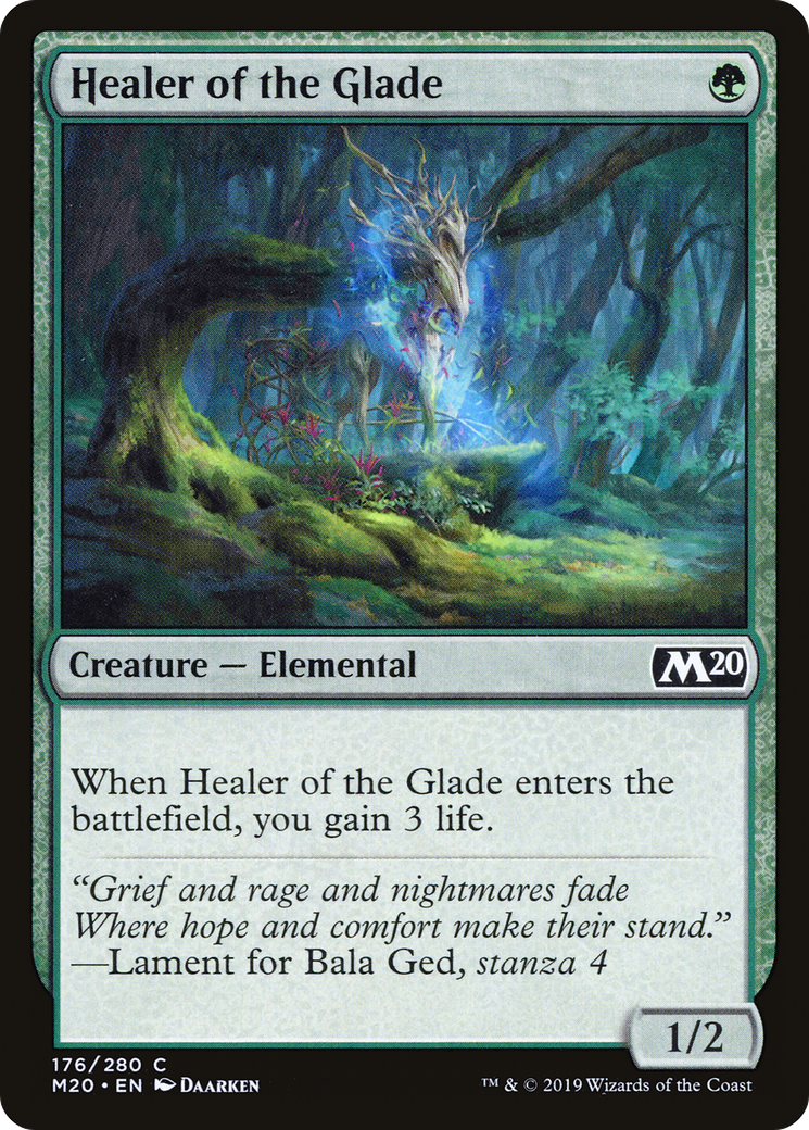 Healer of the Glade (176) - Core Set 2020