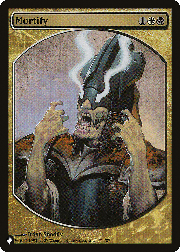 Mortify (P07-3) - The List