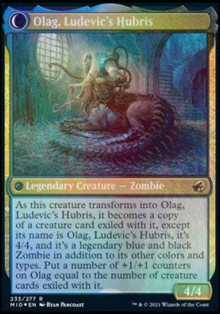 Ludevic, Necrogenius (233) Foil - Innistrad: Midnight Hunt Promos