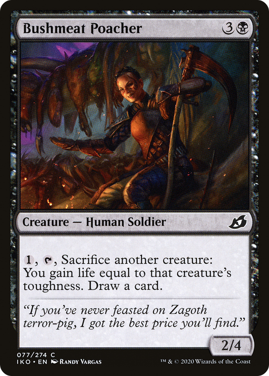 Bushmeat Poacher [Ikoria: Lair of Behemoths] Foil