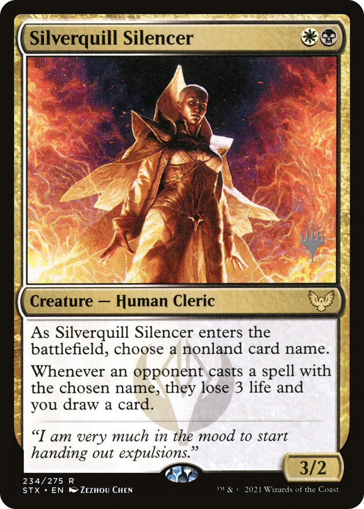 Silverquill Silencer (234) - Strixhaven: School of Mages Promos