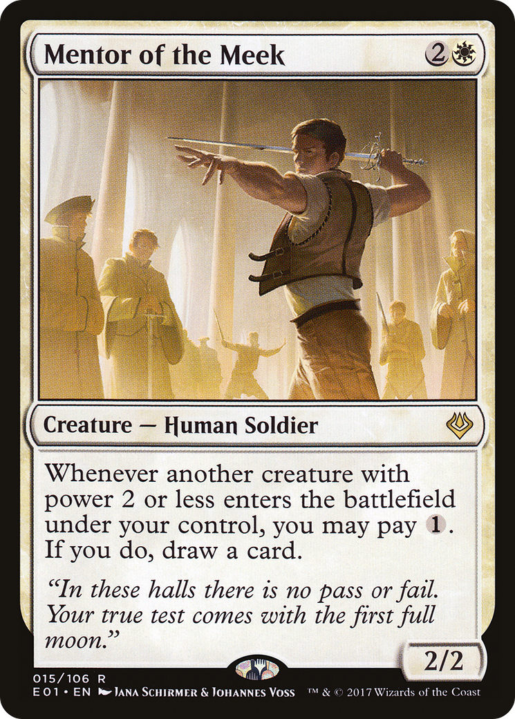 Mentor of the Meek (015) - Archenemy: Nicol Bolas