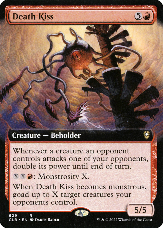 Death Kiss (Extended Art) (629) - Commander Legends: Battle for Baldur's Gate